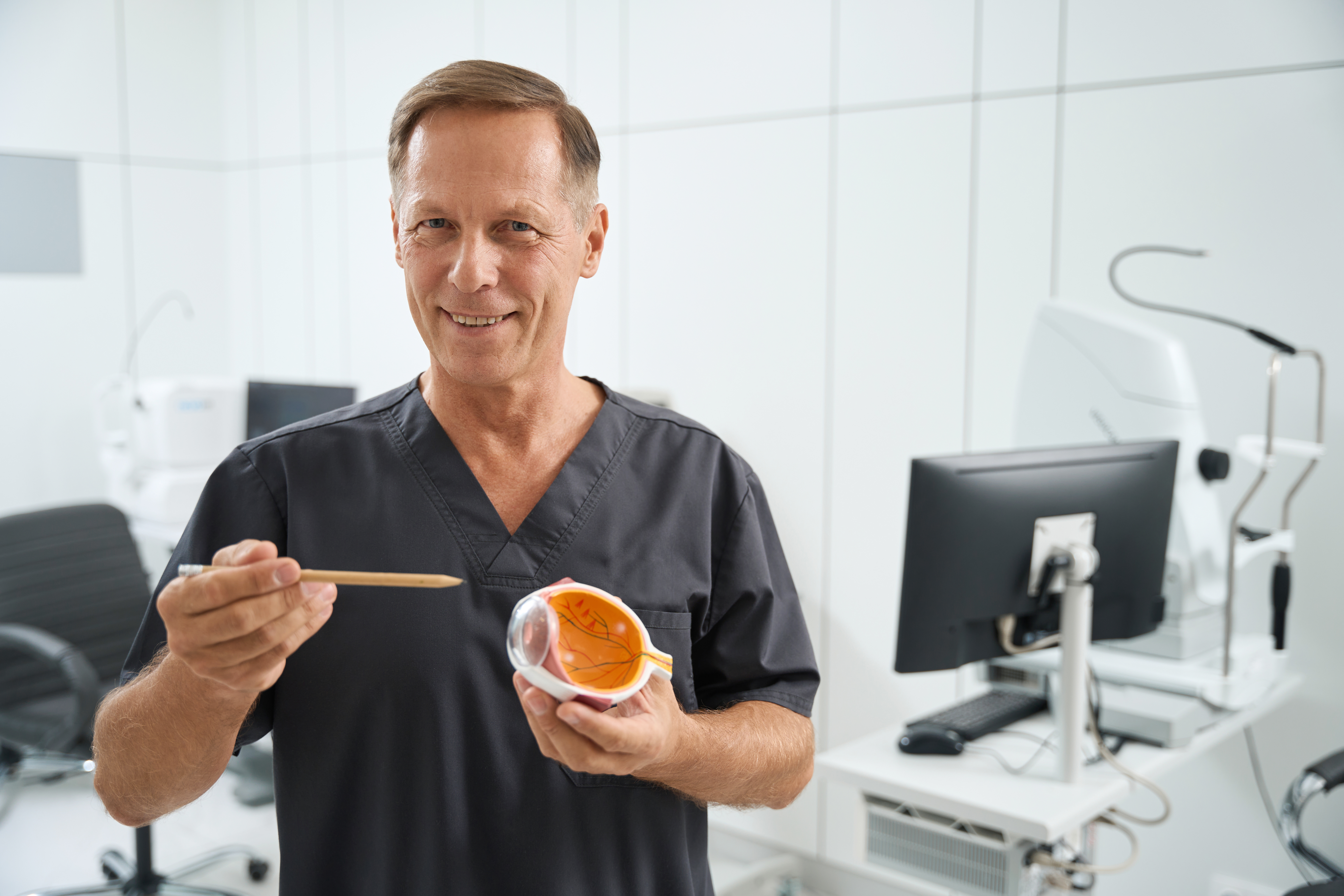 Portrait of medical worker in the office